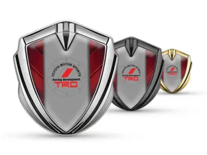 Toyota 3D Emblema Insignia De Carrera Concepto Brilla 3D